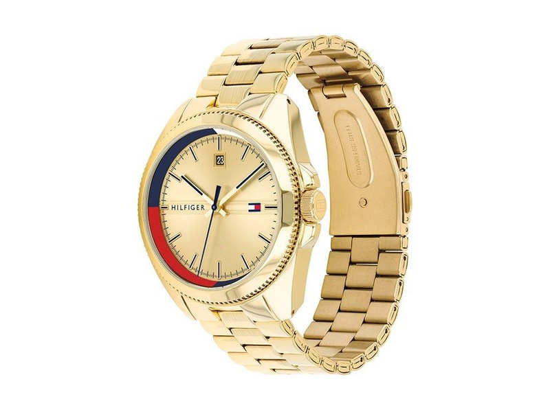 Zegarek TOMMY HILFIGER 1791686. Kwarcowy, Kolor złoty. Mężczyzna.