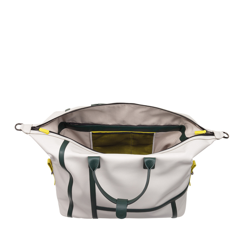 DuDu torba podróżna skóra naturalna duża torba weekendowa z kieszeniami