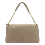 Luka Damska skórzana listonoszka torebka na ramię z łańcuszkiem 2 komory