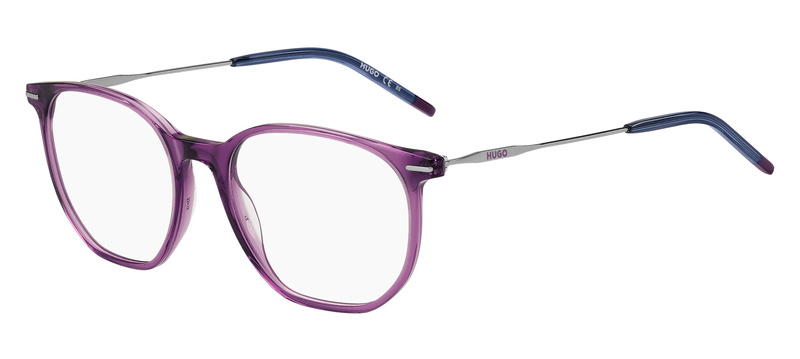Okulary HUGO HG-1213-B3V. Okulary, Kolor fioletowy. Kobieta.