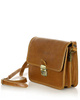 Torba skórzana kwadratowa premium Florence bag - MARCO MAZZINI czarna