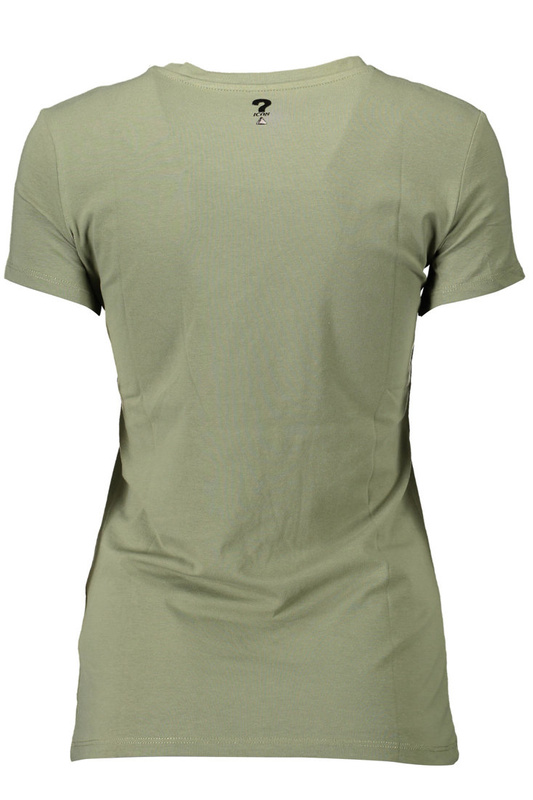 GUESS JEANS T-SHIRT Z KRÓTKIM RĘKAWEM DAMSKI ZIELONY