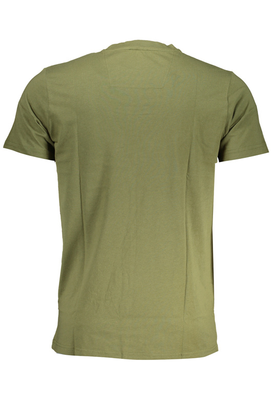 ZIELONY T-SHIRT MĘSKI Z KRÓTKIM RĘKAWEM KLASY CAVALLI