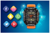 SMARTWATCH MĘSKI GRAVITY GT6-3 - WYKONYWANIE POŁĄCZEŃ, MONITOR SNU (sg020c)