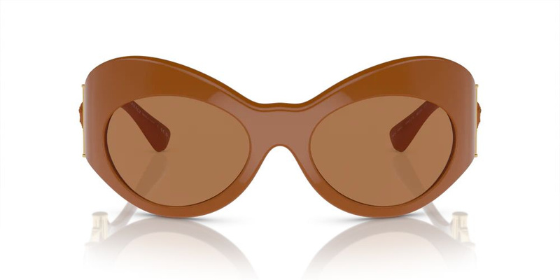 Okulary VERSACE VE4462-544773. Okulary przeciwsłoneczne, Kolor brązowy. Kobieta.