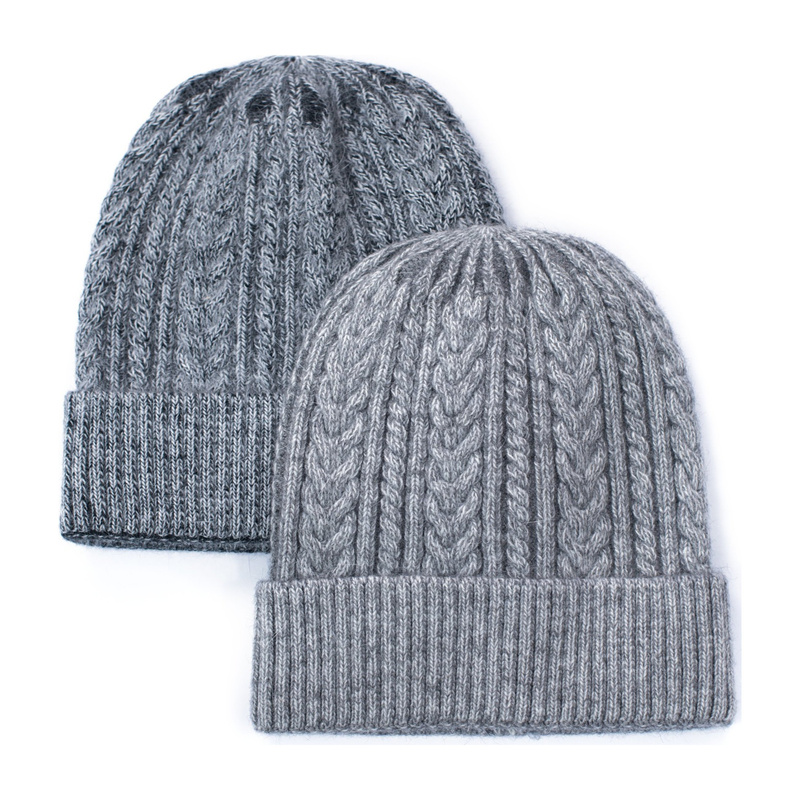 Czapka Angorowy Warkocz