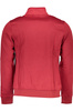 CZERWONA BLUZA M�SKA GIAN MARCO VENTURI Z ZAMKIEM