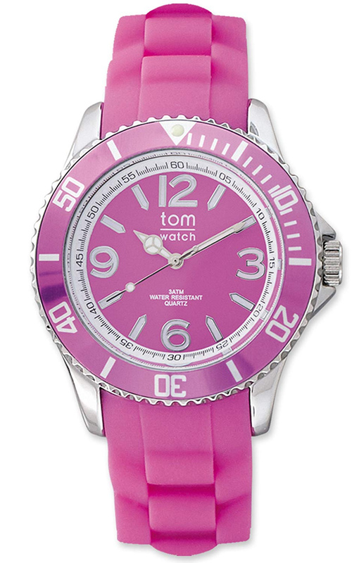 Zegarek TOM WATCH WA00064. Kwarcowy, Kolor różowy. Unisex.