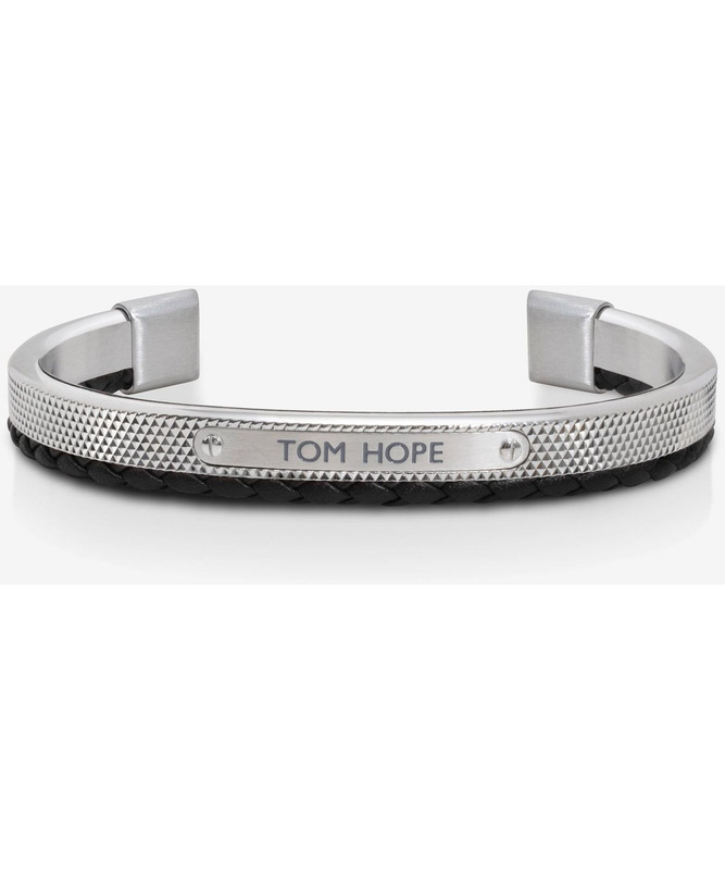 Biżuteria TOM HOPE TM0277. Bransoletka, Kolor szary. Mężczyzna.