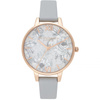Zegarek OLIVIA BURTON OB16TZ01. Kwarcowy, Kolor szary. Kobieta.
