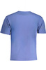 NIEBIESKI T-SHIRT MĘSKI K-WAY Z KRÓTKIM RĘKAWEM
