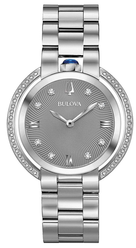 Zegarek BULOVA 96R219. Kwarcowy, Kolor szary. Kobieta.