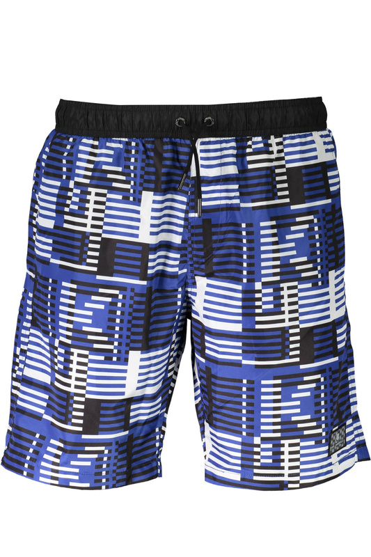 NIEBIESKI KOSTIUM BIELIZNY MĘSKIEJ KARL LAGERFELD BEACHWEAR