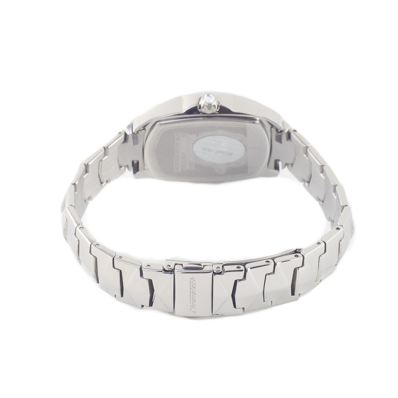 Zegarek CHRONOTECH CT7504L-06M. Kwarcowy, Kolor pomarańczowy. Kobieta.
