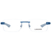 Okulary LONGINES LG5006H55090. EYEGLASSES, Kolor niebieski. Mężczyzna.