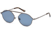 Okulary WEB EYEWEAR WE0198-08V. Okulary przeciwsłoneczne, Kolor srebrny. Unisex.