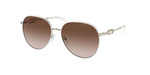 Okulary MICHAEL KORS MK1128J123313. Okulary przeciwsłoneczne, Kolor złoty. Kobieta.
