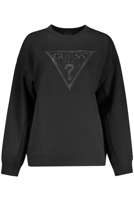 Bluza damska Guess Jeans czarna zapinana na zamek