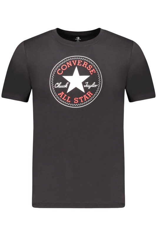 Czarny T-shirt chłopięcy Converse 966500