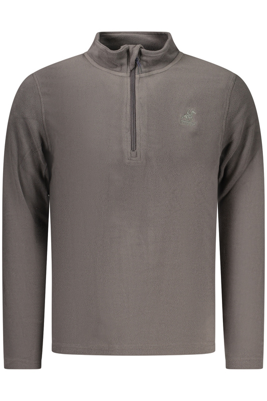 BLUZA MĘSKA US GRAND SZARA Z ZAPIĘCIEM NA ZAMEK