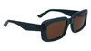 Okulary KARL LAGERFELD KL6101S-300. Okulary przeciwsłoneczne, Kolor zielony. Unisex.