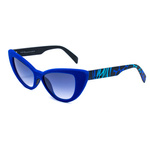 Okulary ITALIA INDEPENDENT 0906V-022-ZEB. Okulary przeciwsłoneczne, Kolor niebieski. Kobieta.