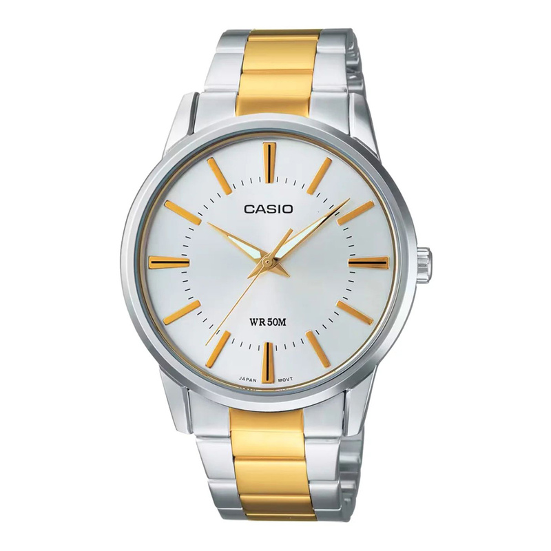 Zegarek CASIO LTP1303SG7AVD. Kwarcowy, Kolor szary. Kobieta.