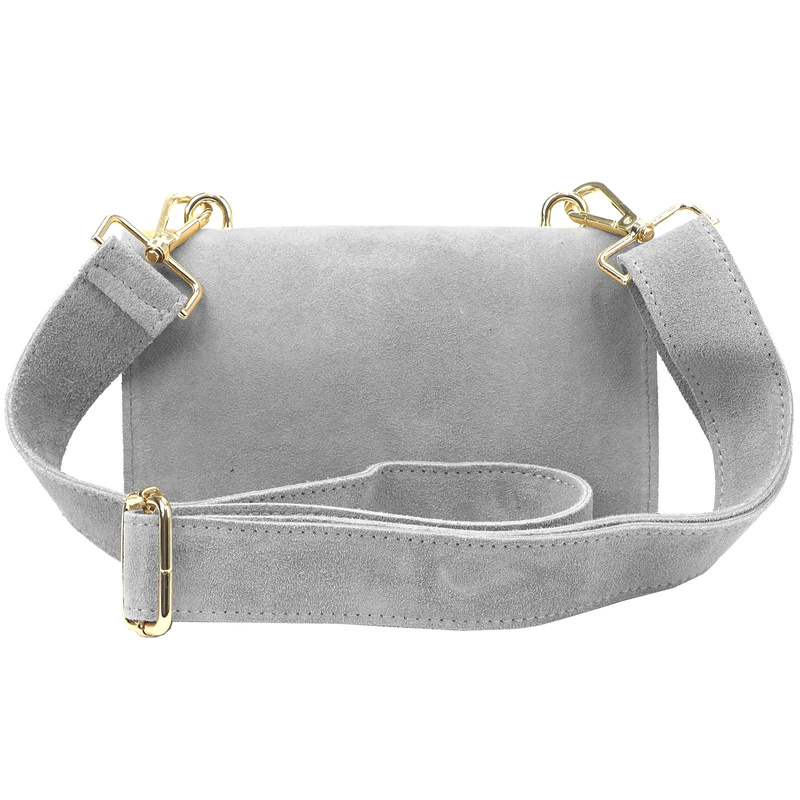 skóra zamsz Damski torebki skórzane Luka 24-077