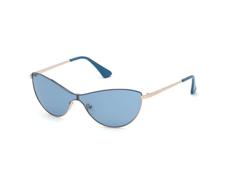 Okulary GUESS GU76300092V. Okulary przeciwsłoneczne, Kolor niebieski. Kobieta.