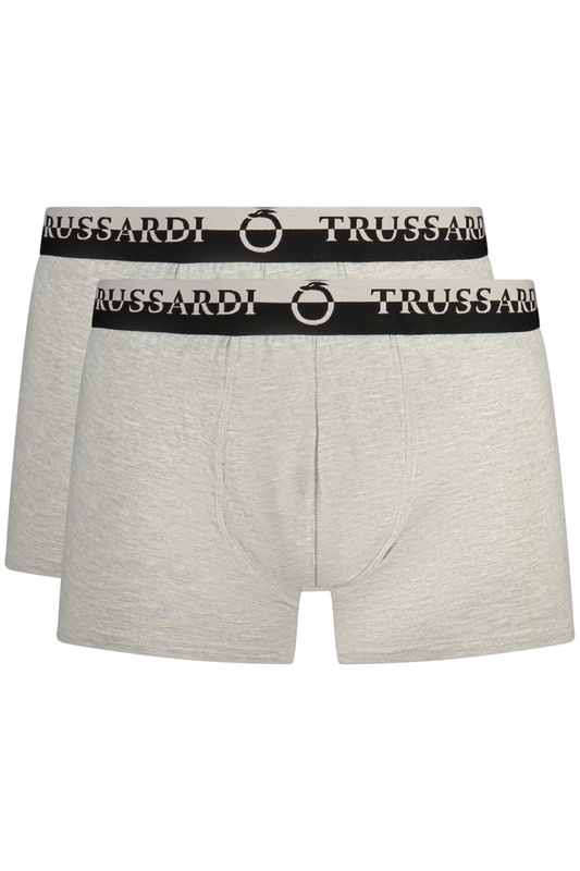 TRUSSARDI MĘSKIE BOKSERKI SZARE