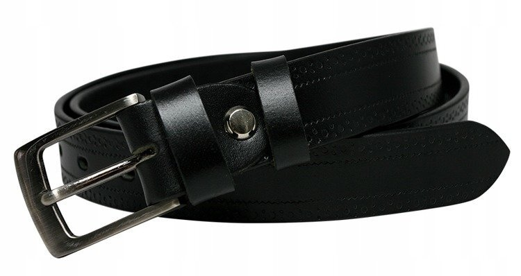 Pasek męski skórzany ROVICKY PRW-07-BGE 102-114