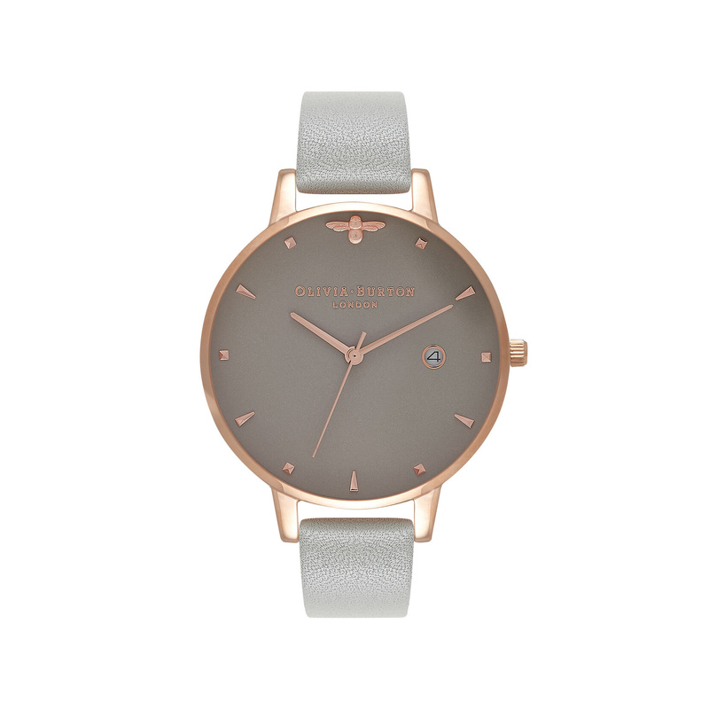 Zegarek OLIVIA BURTON OB16AM87. Kwarcowy, Kolor szary. Kobieta.