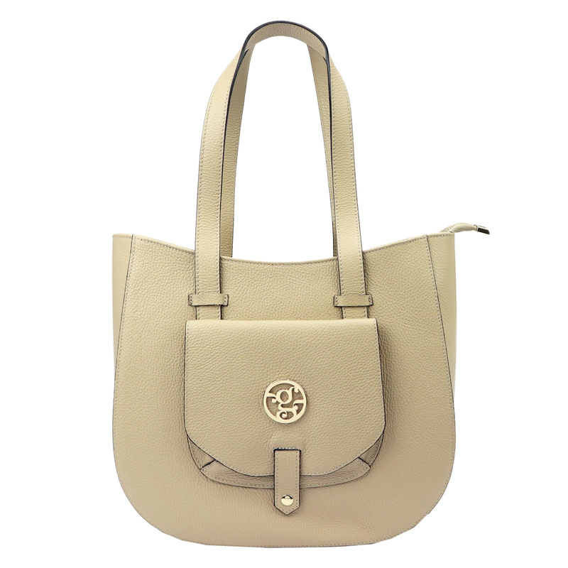 Gregorio duża Skórzana damska shopperbag torebka na ramię z kieszenią