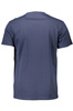 T-SHIRT MĘSKI Z KRÓTKIM RĘKAWEM GUESS JEANS NIEBIESKI