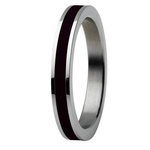 Biżuteria SKAGEN JRSB036SS5. Pierścionek, Kolor czarny srebrny. Kobieta.