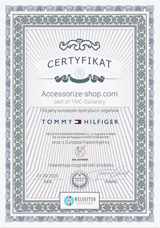 Zegarek TOMMY HILFIGER 1791888. Automatyczny, Kolor niebieski. Mężczyzna.