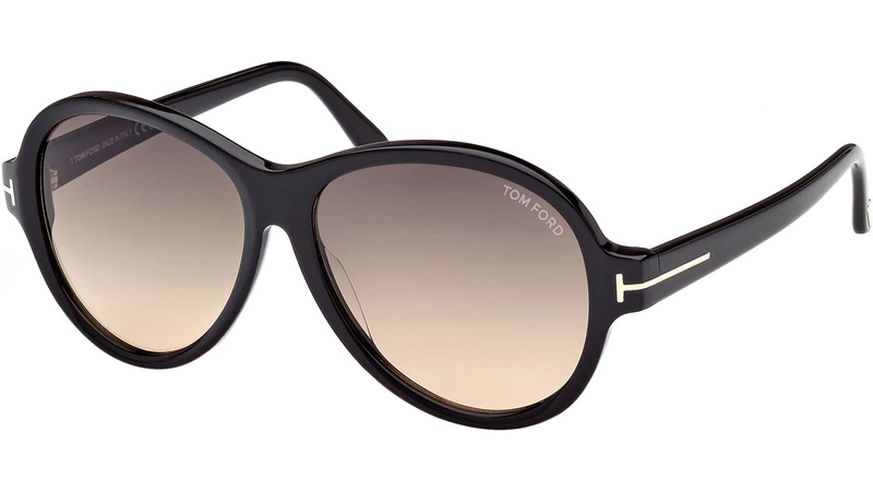 Okulary TOM FORD FT1033-01B. Okulary przeciwsłoneczne, Kolor czarny. Kobieta.