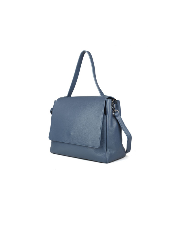 Stalowoniebieska damska torebka tote Giulia Monti GM1554