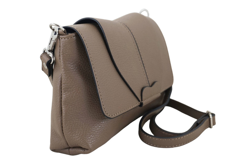 Elegancka torebka wieczorowa - Beżowa ciemna