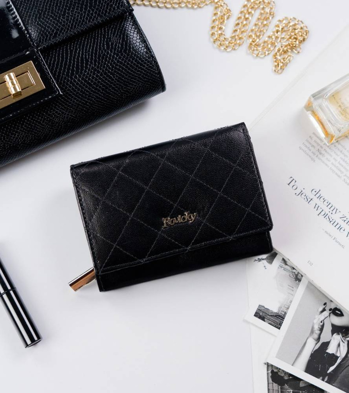 Skórzany damski portfel Rovicky R-RD-02-GCL-Q