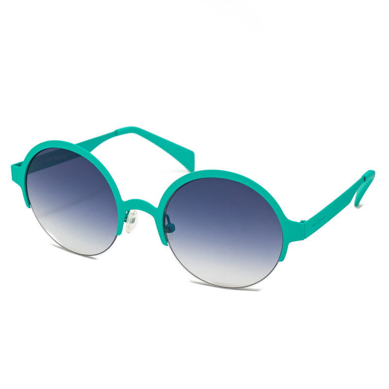 Okulary ITALIA INDEPENDENT 0027-060-000. Okulary przeciwsłoneczne, Kolor żółty. Unisex.