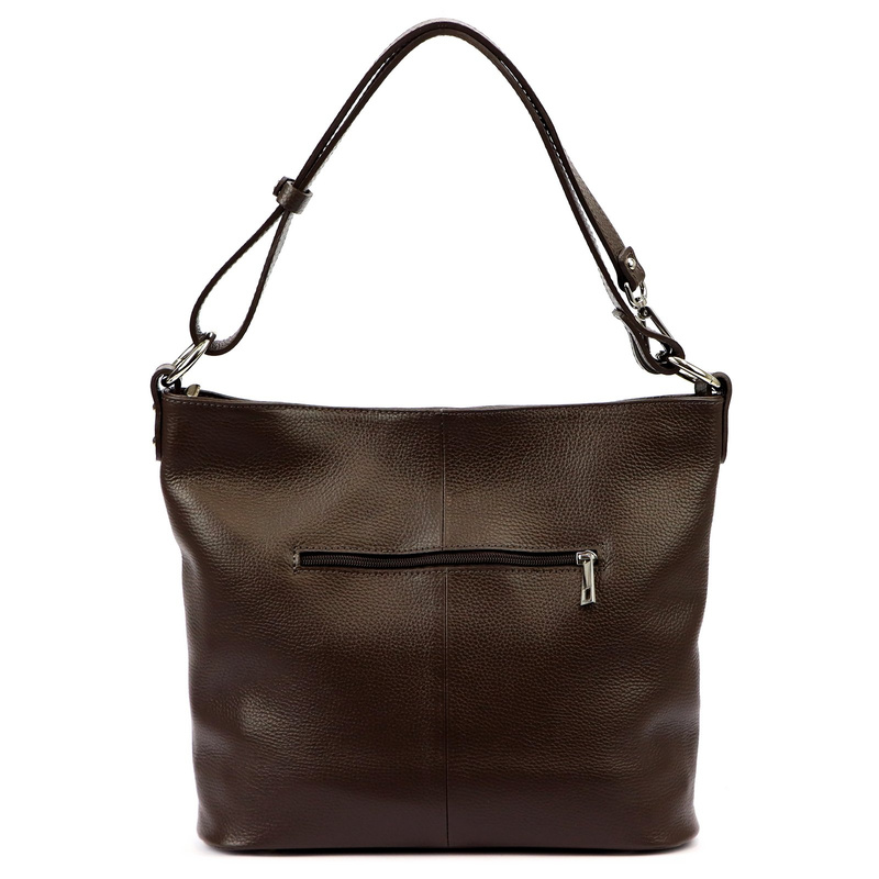 MiaMore damska torebka na ramię shopperbag skórzana z kieszeniami