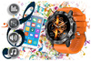 SMARTWATCH MĘSKI GRAVITY GT20-3 - AMOLED, DODATKOWY PASEK (sg024c)