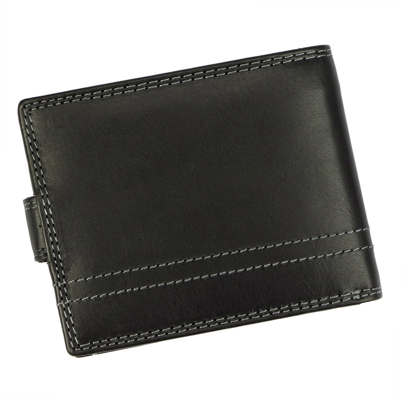 Roncato męskie etui na dokumenty i karty skóra naturalna portfel pojemny