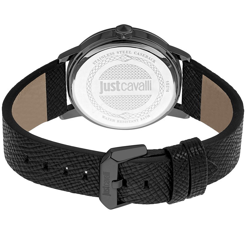Zegarek JUST CAVALLI JC1G216L0045. Kwarcowy, Kolor czerwony. Mężczyzna.