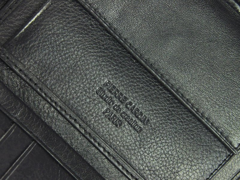 Rozbudowany Skórzany męski portfel Pierre Cardin