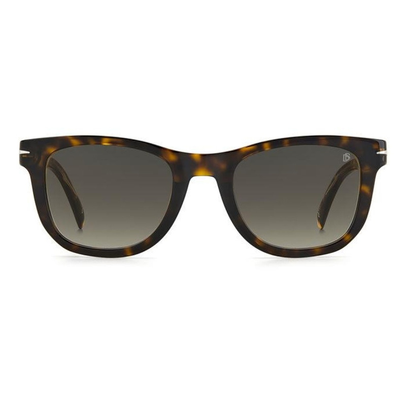 Okulary DAVID BECKHAM DB-1006-S-45Z. Okulary przeciwsłoneczne, Kolor brązowy. Mężczyzna.