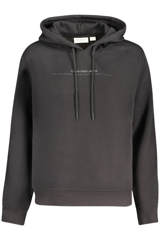 CALVIN KLEIN BLUZA BEZ ZAMKA DAMSKA CZARNA