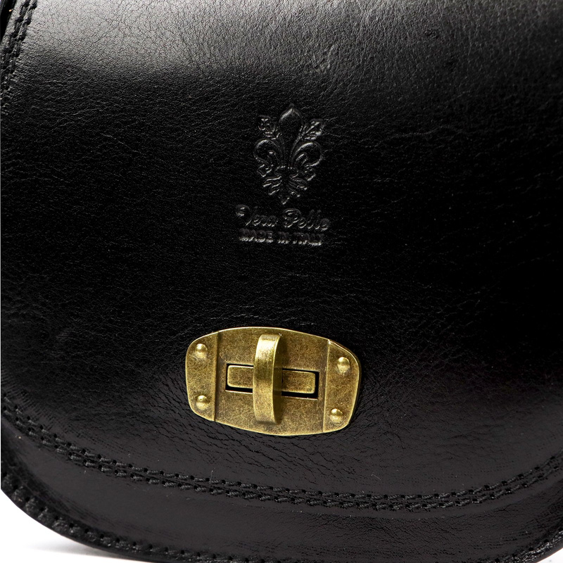 Gregorio Klasyczna damska listonoszka skóra naturalna torebka na ramię