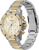 ZEGAREK MĘSKI EMPORIO ARMANI AR11606 Two-Tone Chronograph + BOX